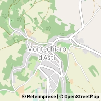 Map Montechiaro d'Asti