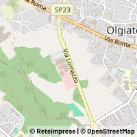 Mapa Olgiate Comasco