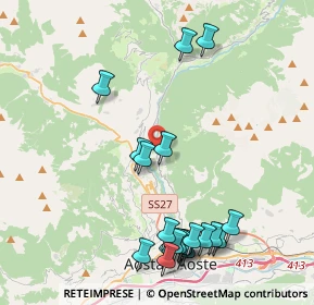 Mappa Roisan, 11010 Roisan AO, Italia (4.7645)