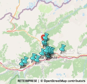 Mappa Roisan, 11010 Roisan AO, Italia (6.46588)