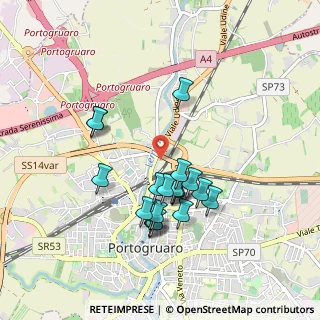Mappa Viale Udine, 30026 Portogruaro VE, Italia (0.8285)
