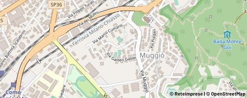 Mappa Como