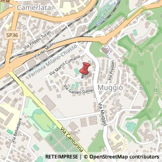 Mappa Via Manlio Rho, 11, 22100 Como, Como (Lombardia)