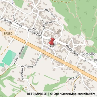 Mappa Via Giuseppe Verdi, 10, 36010 Cogollo del Cengio, Vicenza (Veneto)