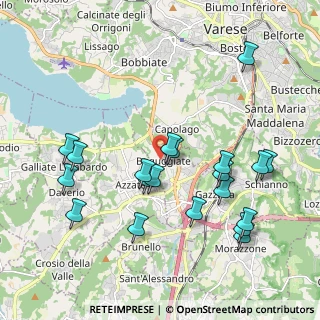 Mappa Via Trento, 21020 Buguggiate VA, Italia (2.0905)