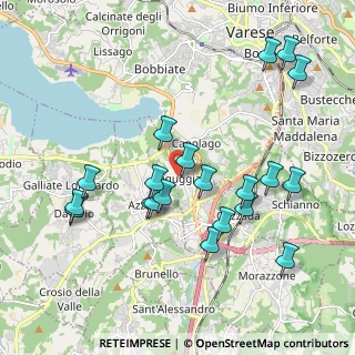 Mappa Via Trento, 21020 Buguggiate VA, Italia (2.008)