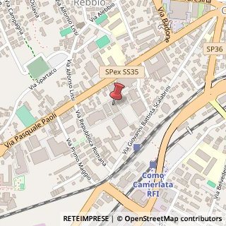 Mappa Via Lenticchia, 18, 22100 Como, Como (Lombardia)