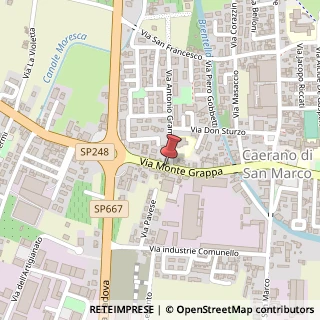 Mappa Via Antonio Gramsci, 1, 31031 Caerano di San Marco, Treviso (Veneto)
