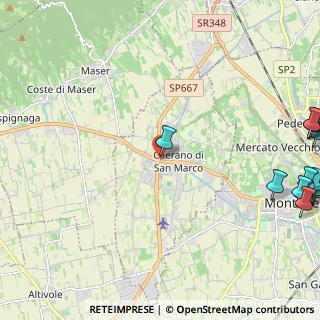 Mappa Via Settembre, 31031 Caerano di San Marco TV, Italia (3.66769)