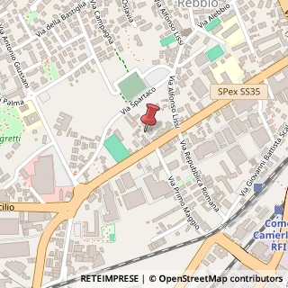Mappa Via Pasquale Paoli, 46, 22100 Como, Como (Lombardia)