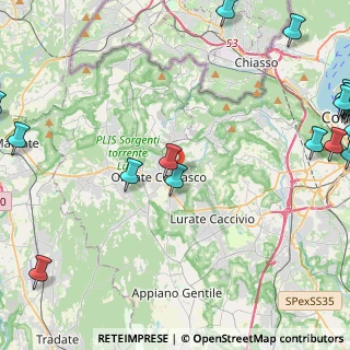 Mappa Via Cesare Cantù, 22077 Olgiate Comasco CO, Italia (7.3125)