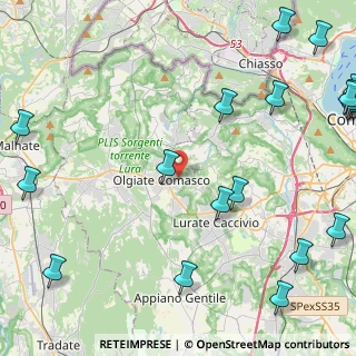 Mappa Via Cesare Cantù, 22077 Olgiate Comasco CO, Italia (6.8225)