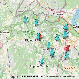 Mappa Via Cesare Cantù, 22077 Olgiate Comasco CO, Italia (4.27071)