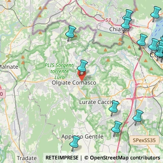 Mappa Via Cesare Cantù, 22077 Olgiate Comasco CO, Italia (7.3435)