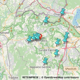 Mappa Via Cesare Cantù, 22077 Olgiate Comasco CO, Italia (3.71182)