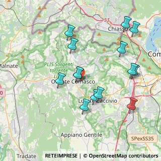 Mappa Via Cesare Cantù, 22077 Olgiate Comasco CO, Italia (4.01643)