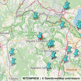 Mappa Via Cesare Cantù, 22077 Olgiate Comasco CO, Italia (6.2745)