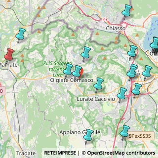 Mappa Via Cesare Cantù, 22077 Olgiate Comasco CO, Italia (6.13)