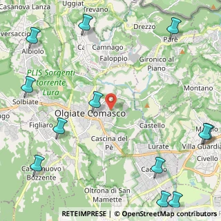 Mappa Via Cesare Cantù, 22077 Olgiate Comasco CO, Italia (3.39083)