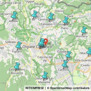 Mappa Via Cesare Cantù, 22077 Olgiate Comasco CO, Italia (2.54714)