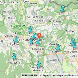Mappa Via Cesare Cantù, 22077 Olgiate Comasco CO, Italia (2.49273)