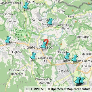Mappa Via Cesare Cantù, 22077 Olgiate Comasco CO, Italia (3.48692)