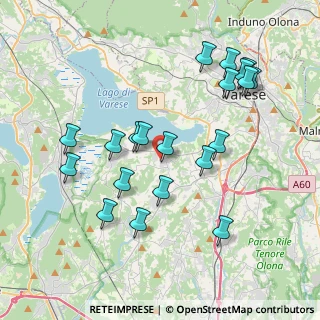 Mappa 21020 Galliate Lombardo VA, Italia (3.9675)