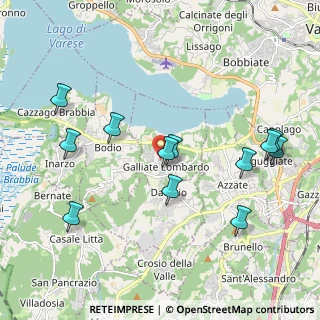 Mappa 21020 Galliate Lombardo VA, Italia (2.13333)