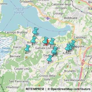 Mappa 21020 Galliate Lombardo VA, Italia (1.44273)