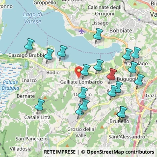 Mappa 21020 Galliate Lombardo VA, Italia (2.23211)