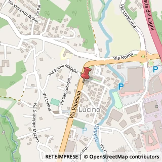 Mappa Via Varesina, 15, 22070 Montano Lucino, Como (Lombardia)