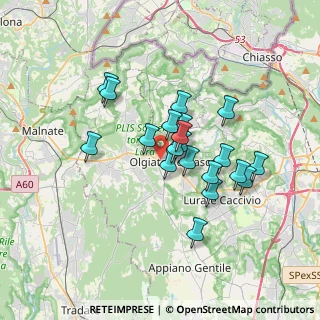 Mappa Via Fedele Martinelli, 22077 Olgiate Comasco CO, Italia (2.7725)