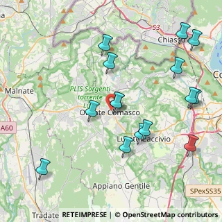 Mappa Via Lucini, 22077 Olgiate Comasco CO, Italia (4.466)