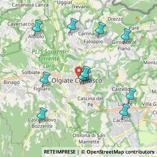 Mappa Via Lucini, 22077 Olgiate Comasco CO, Italia (2.16545)
