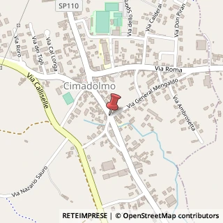 Mappa Via delle Fornaci, 14, 31010 Cimadolmo, Treviso (Veneto)