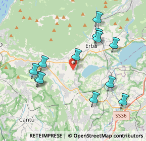 Mappa Via Carducci, 22030 Orsenigo CO, Italia (4.0625)