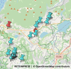 Mappa Via Carducci, 22030 Orsenigo CO, Italia (5.34211)