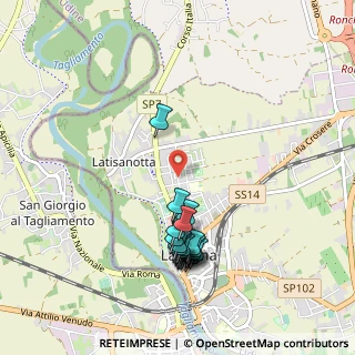Mappa Via Sandro Botticelli, 33053 Latisana UD, Italia (0.9795)