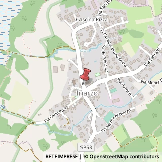 Mappa Via San Francesco, 4, 21020 Inarzo, Varese (Lombardia)