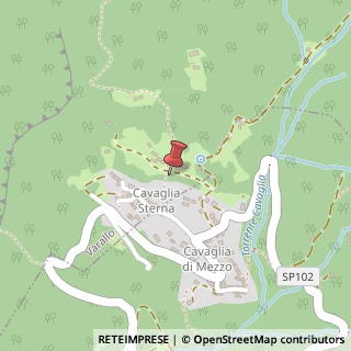 Mappa Cavaglia Sterna VC,  Italia, Snc, 13019 Varallo, Vercelli (Piemonte)