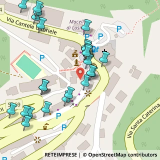 Mappa Piazza 4 novembre, 36046 Lusiana VI, Italia (0.05357)
