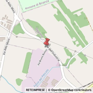 Mappa Via dell'Industria, n 25, 23844 Sirone, Lecco (Lombardia)
