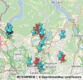 Mappa 22046 Merone CO, Italia (8.52)