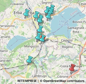 Mappa 22046 Merone CO, Italia (1.90154)