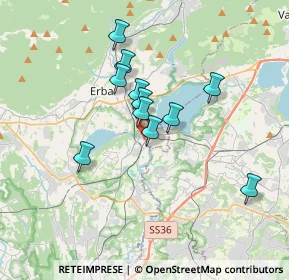 Mappa 22046 Merone CO, Italia (2.79455)