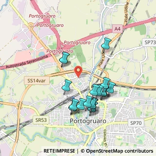 Mappa Via S. Martino, 30026 Portogruaro VE, Italia (0.8845)