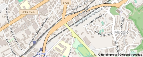 Mappa Como