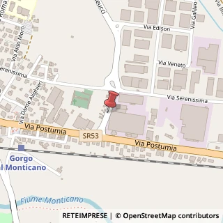 Mappa Via 25 Aprile, 16, 31040 Gorgo al Monticano, Treviso (Veneto)