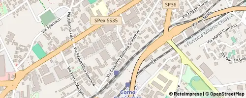 Mappa Como