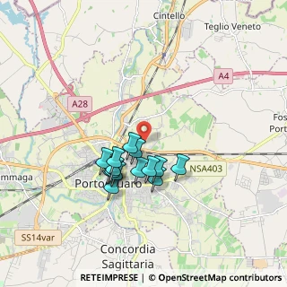 Mappa Via dei Rovi, 30026 Portogruaro VE, Italia (1.40143)